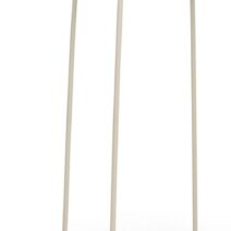 Set di 4 tavolini AUSTIN in acciaio beige
