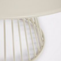 Tavolo rotondo AUSTIN in acciaio beige Ø 120 cm