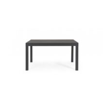 Tavolo allungabile CLIV effetto legno materico e struttura in alluminio antracite 135x90 cm - 270x90 cm