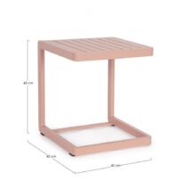 Tavolino KONNOR rosa