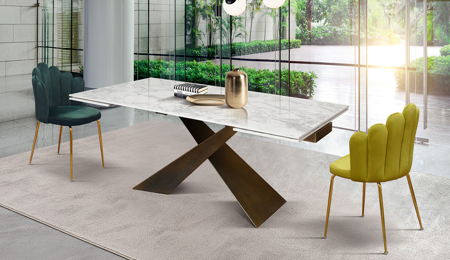Tavoli in ceramica: eleganza, resistenza e design accessibile