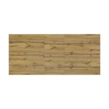 Tavolo ZAGABRIA in legno, finitura rovere rustico, allungabile 140x80 cm - 180x80 cm