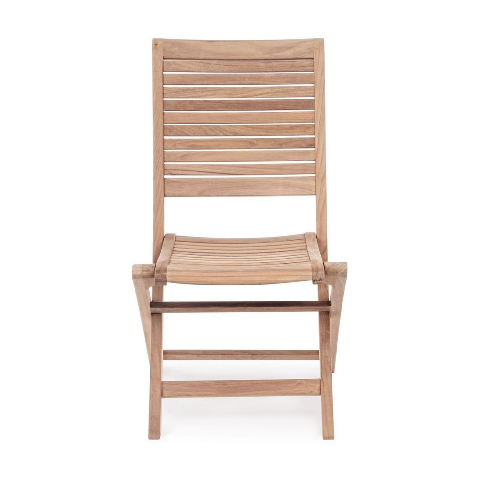 Set di sedie GALILEA in legno teak, pieghevoli