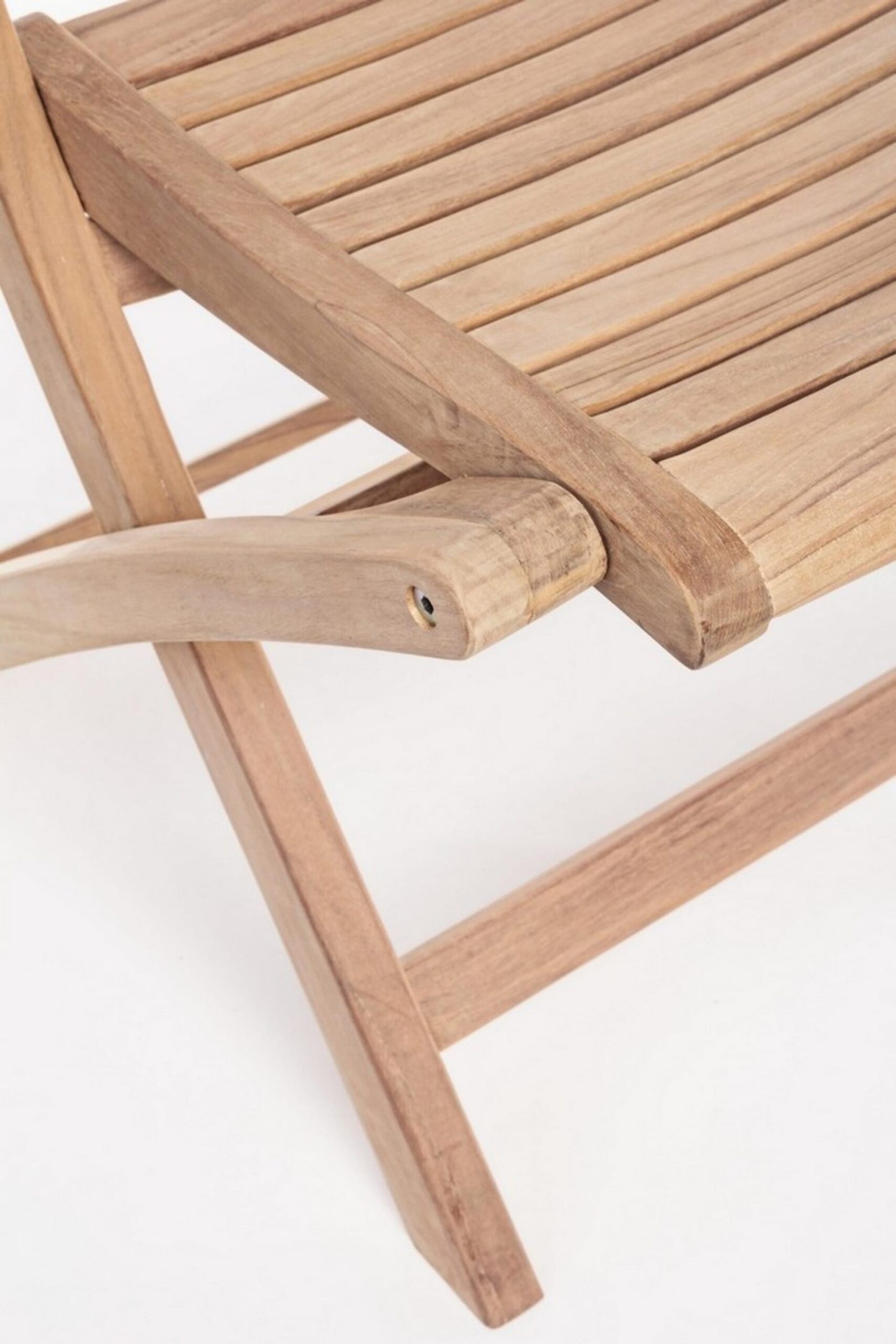 Set di sedie GALILEA in legno teak, pieghevoli