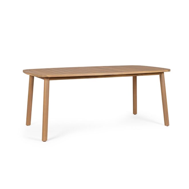 Tavolo fisso GIRONA in legno di acacia, 183×99 cm