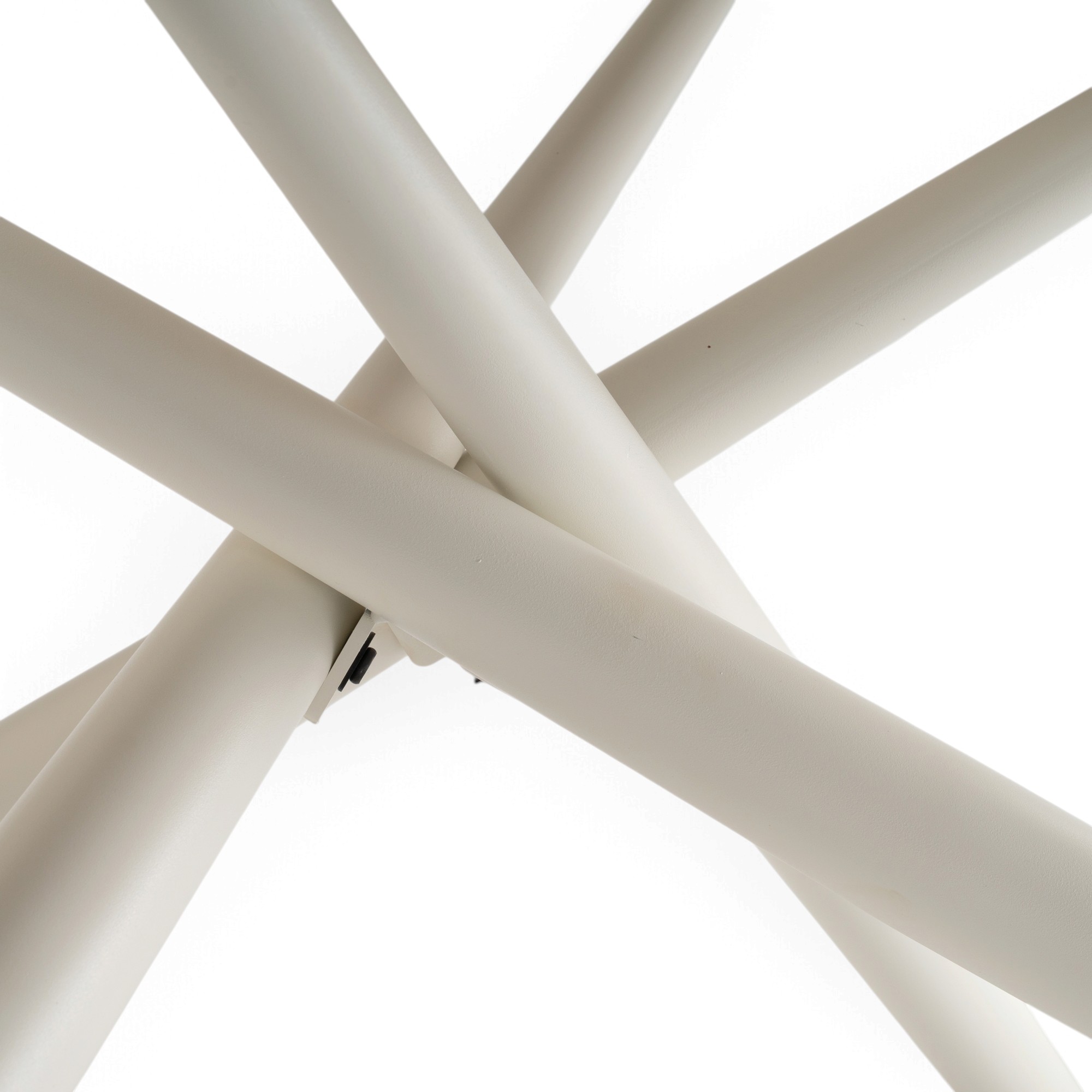 Tavolo BONIFACIO in ceramica,finitura effetto calacatta oro e gambe in metallo verniciato bianco, allungabile 160×80x76 cm – 220×80x76 cm