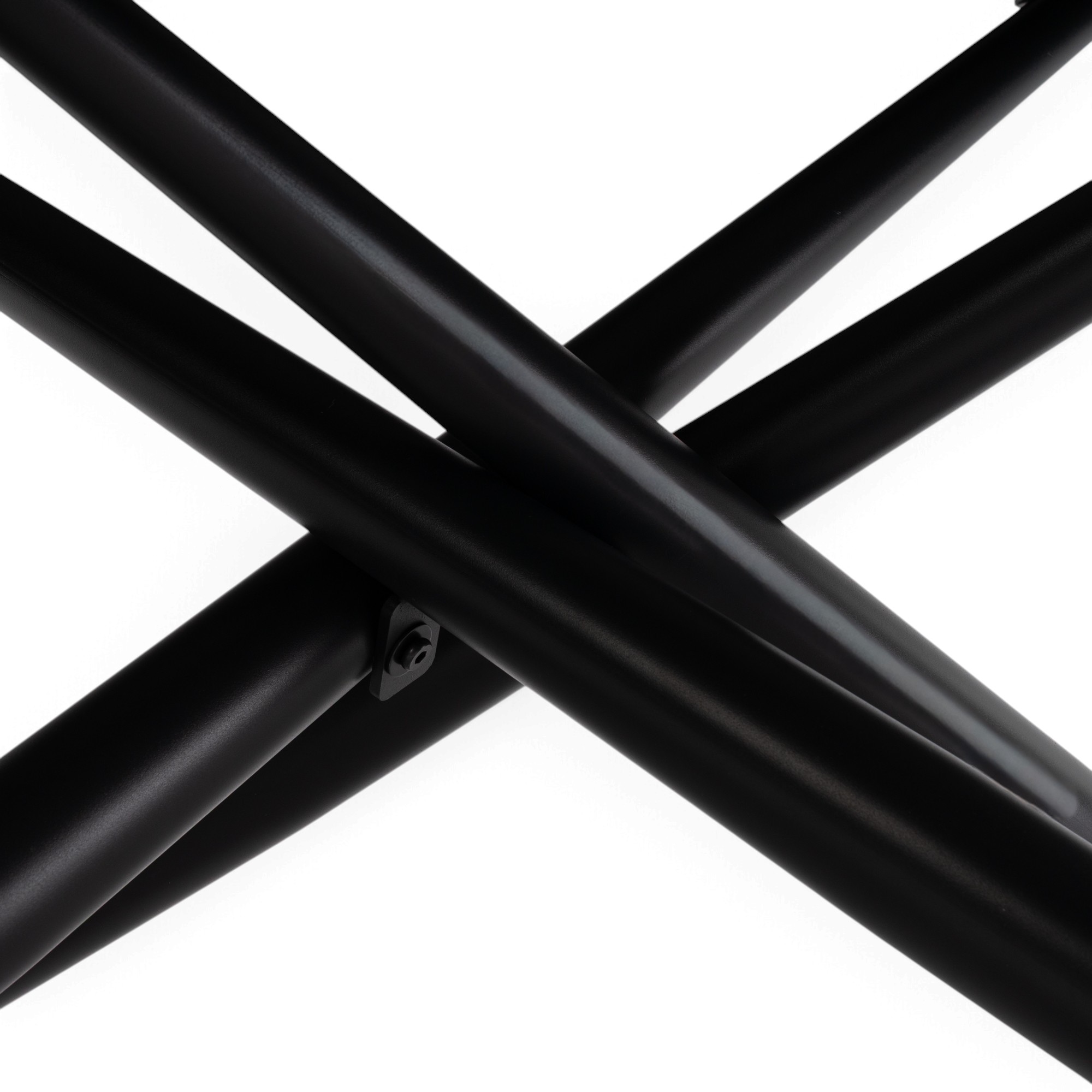 Tavolo BONIFACIO in ceramica,finitura effetto pietra grigio e gambe in metallo verniciato nero, allungabile 160×80x76 cm – 220×80x76 cm